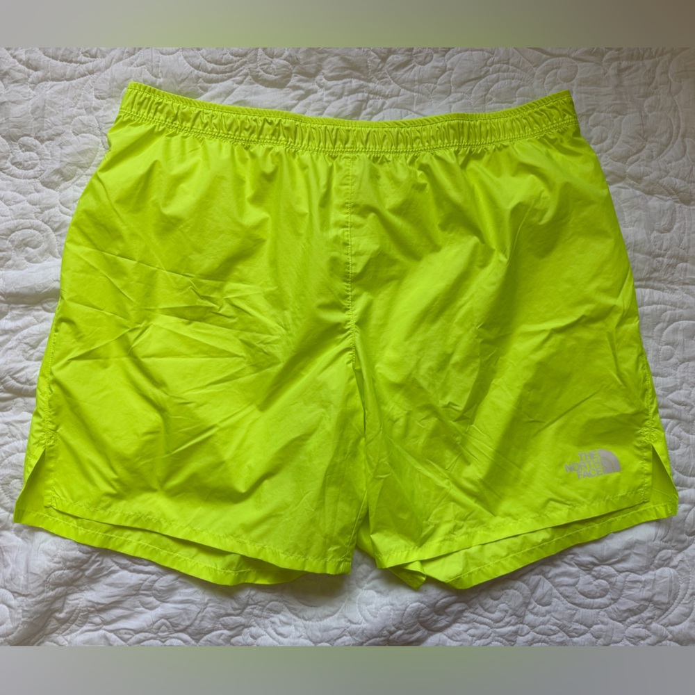 The North Face Neon Yellow Shorts